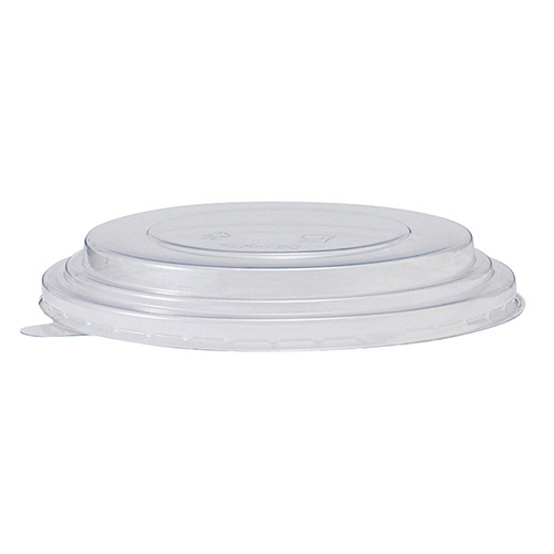 食品容器 未晒ﾌｰﾄﾞｶｯﾌﾟ 平蓋 透明 深142口用 1ｾｯﾄ(500個:25個×20ﾊﾟｯｸ)画像