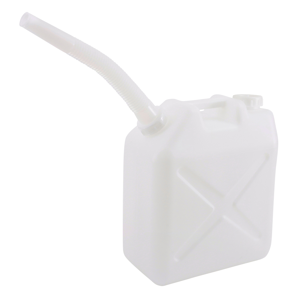 廃液回収容器（チューブ接続キャップ用） 20L容器本体 2口 ジャバラノズル付