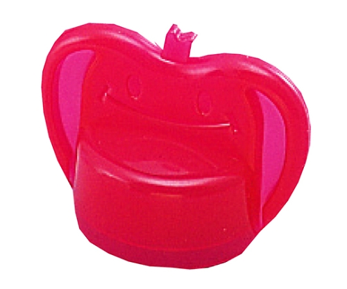 かる～くまわるペットキャップ りんご レッド 1パック（2個入）画像