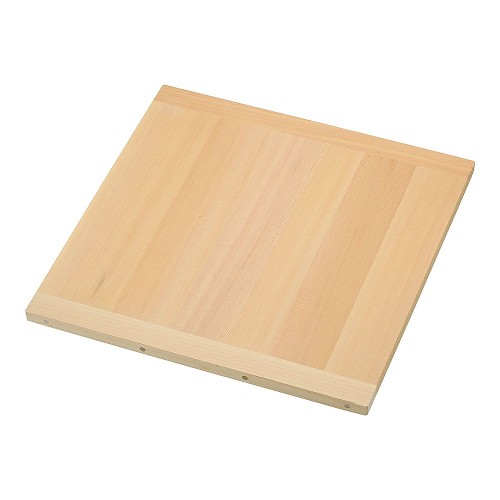 木製 角セイロ用 スリ蓋(サワラ材) 30cm用画像