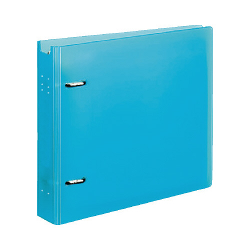 ＣＤ／ＤＶＤファイル　２２枚収納　ライトブルー画像