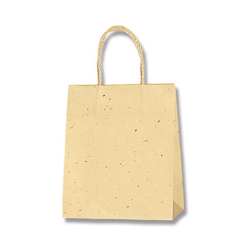 手提げ紙袋（ナチュラル・口折PP紐・幅220×マチ120×高さ265mm）画像