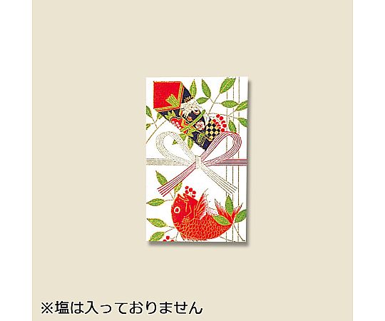 のし袋 塩入り 半円袋 フ-406 10枚×50束 パッケージに入った半円形ののし袋が並んでいる様子