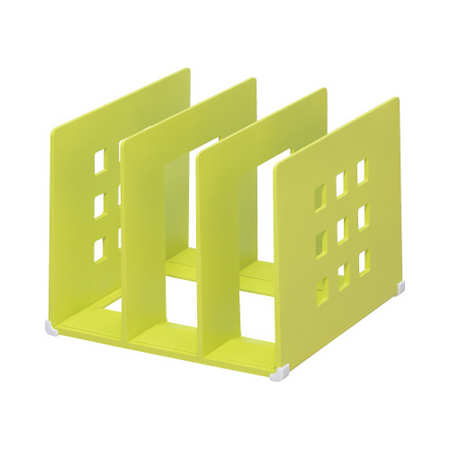 仕切りラック　Ｌサイズ　黄緑画像