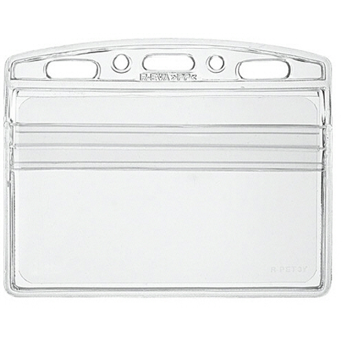 ｿﾌﾄｹｰｽ(ｶｰﾄﾞﾌﾟﾛﾃｸﾄﾀｲﾌﾟ)(ｱｲﾄﾞﾌﾟﾗｽ) 名刺･IDｶｰﾄﾞ用 ﾖｺ型 1ｾｯﾄ(10枚)画像