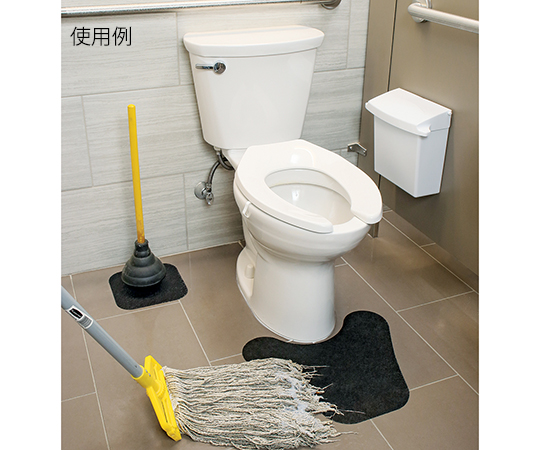 ピグ（R）グリッピー（R）トイレマット 柔らかなテクスチャーでふんわりとした形状のトイレマット