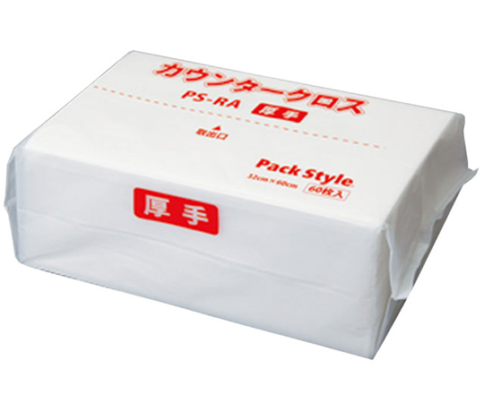 PSカウンタ-クロスレギュラーサイズ厚手　ホワイト　540枚入画像