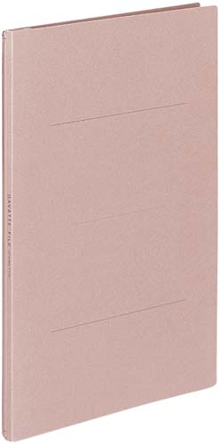 ガバットファイルひもとじタイプ　Ａ４縦　桃　６０冊画像