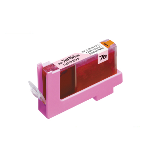 ﾘｻｲｸﾙｲﾝｸｶｰﾄﾘｯｼﾞ ﾌｫﾄﾏｾﾞﾝﾀ(染料) [ｷﾔﾉﾝ:BCI-7ePM互換] ECI-CA07EPM 1個画像