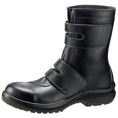 JIS規格 長編上安全靴 ﾌﾟﾚﾐｱﾑ ﾊｲ･ﾍﾞﾙﾃﾞ PRM235 ﾌﾞﾗｯｸ 28.0cm 1足画像