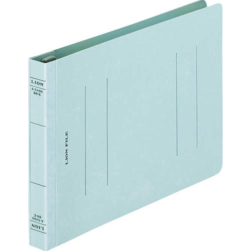 ﾌﾗｯﾄﾌｧｲﾙ(環境) 樹脂押え具 B6ﾖｺ 150枚収容 背幅18mm 水 1冊画像