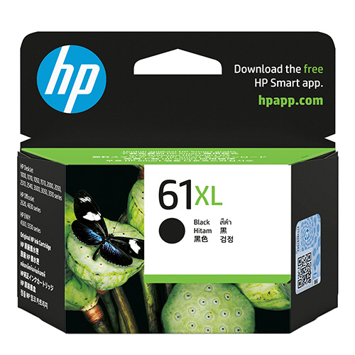 HP61XL ｲﾝｸｶｰﾄﾘｯｼﾞ 黒 増量 CH563WA 1個画像