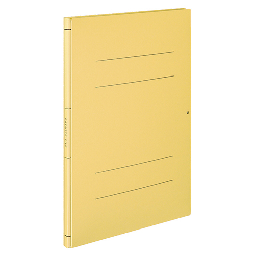 ｶﾞﾊﾞｯﾄﾌｧｲﾙ(活用ﾀｲﾌﾟ･紙製) A4ﾀﾃ 1000枚収容 背幅14-114mm 黄 1ｾｯﾄ(10冊)画像