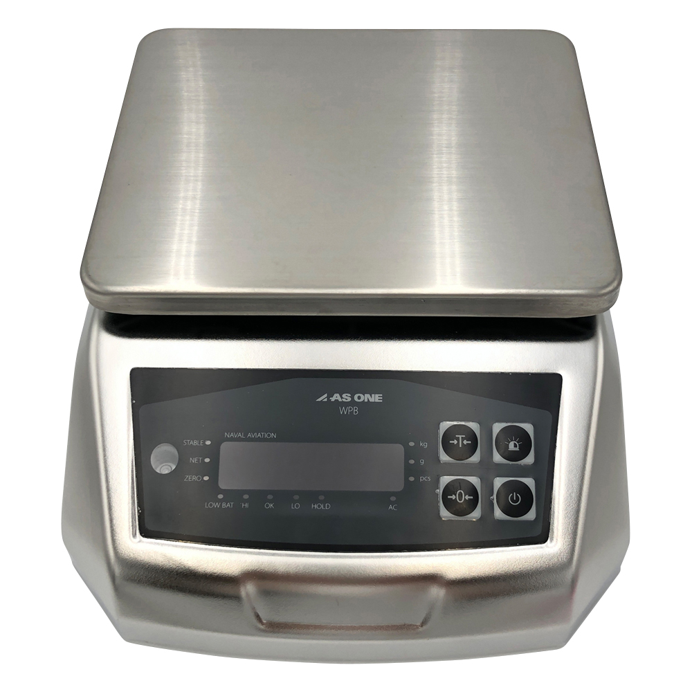 防塵防水電子天秤（IP68規格準拠）　15000g