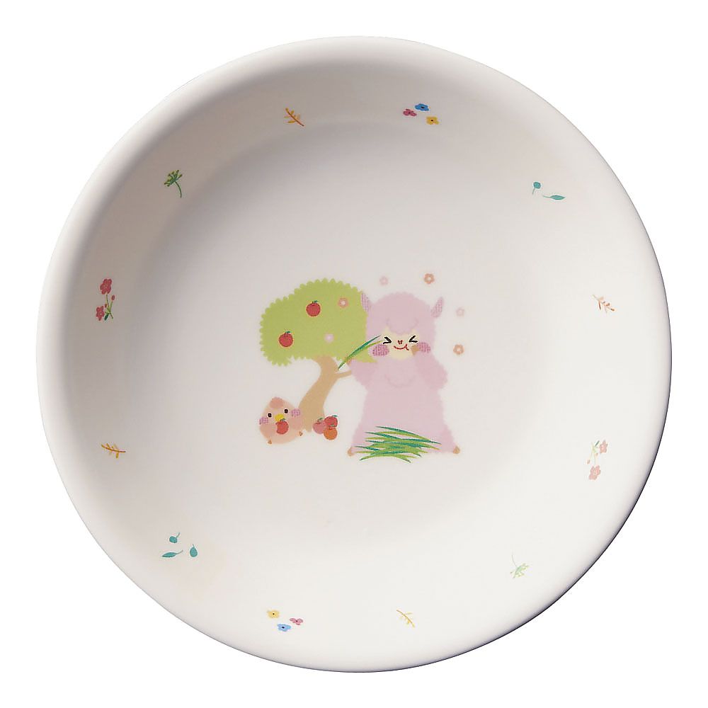 メラミン食器　アルパカーナ　白　小皿画像