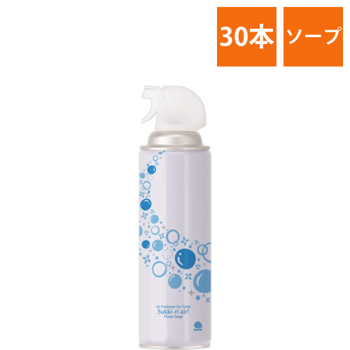トイレの消臭スプレー　スッキーリエア!　フローラルソープの香り　350mL　1セット(30本)画像