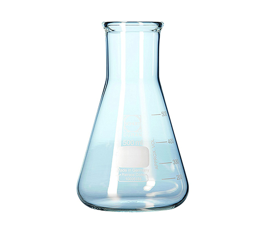 極厚三角広口フラスコ　500mL画像