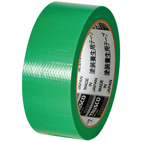 塗装養生用ﾃｰﾌﾟ ｸﾞﾘｰﾝ 38mm×25m 1ｾｯﾄ(40巻)画像