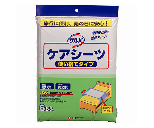サルバ　ケアシーツ　使い捨てタイプ　6枚入×10袋画像