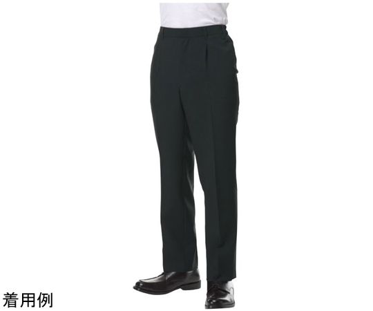 ストレッチパンツ[男女兼用] ブラック SS画像
