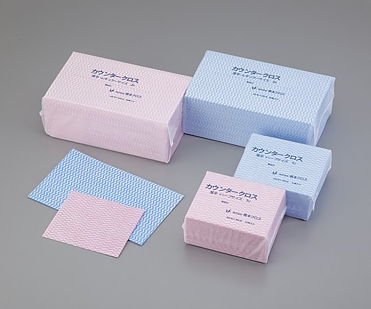 カウンタークロス 薄手・ブルー 1袋（50枚入）画像