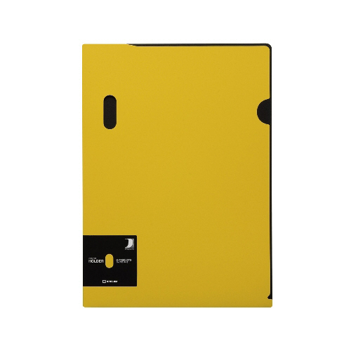 ｶﾗｰﾎﾙﾀﾞｰ (D-PRODUCTS) A4ﾀﾃ 黄 1ｾｯﾄ(5枚)画像