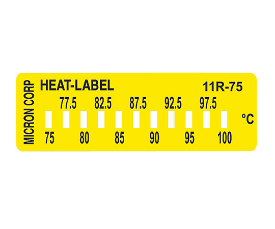 ヒートラベル（不可逆性）11点表示 1箱（10枚入）画像