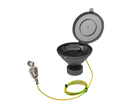 廃液回収用ロート（導電タイプ）　フタ、ふるい　S60・S61画像