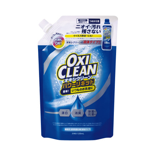 オキシクリーン　パワーリキッド　詰替　５２０ＭＬ画像