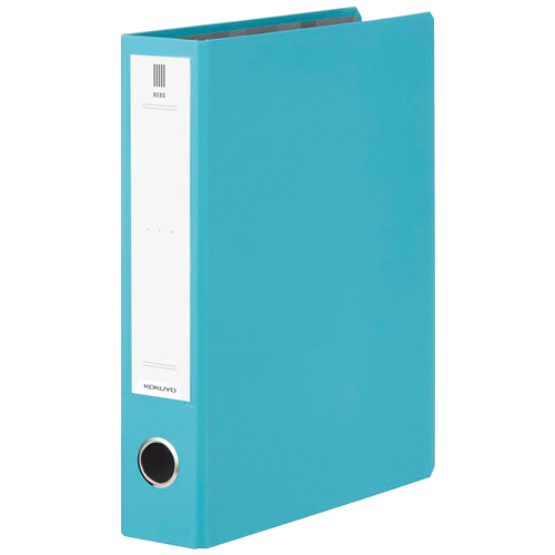 ﾁｭｰﾌﾞﾌｧｲﾙ(NEOS) A4ﾀﾃ 500枚収容 50mmとじ 背幅65mm ﾀｰｺｲｽﾞﾌﾞﾙｰ 1冊画像