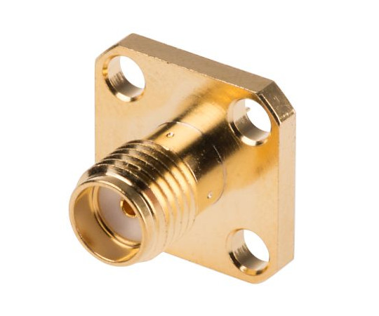 SMA　同軸コネクタ　ジャック　ストレート　コンタクト金めっき