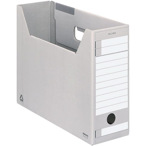 ファイルボックスＦＳ＜Ｅ＞Ａ４ジャスボックス灰５個画像