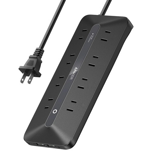 電源タップ　ANKER　USB　Power　Strip(12-in-1　35W)　ブラック　1個