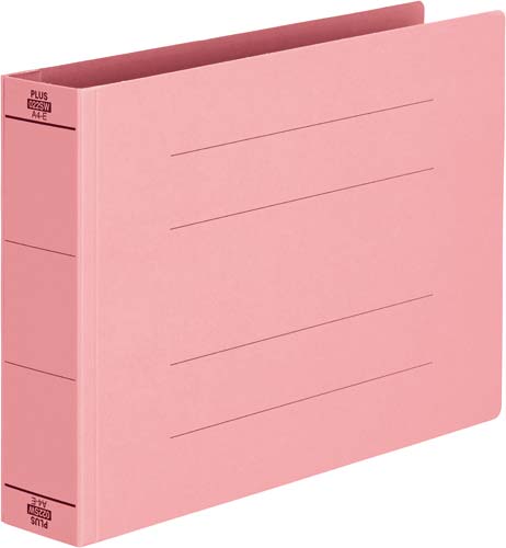 フラットファイル　厚とじ５００　Ａ４Ｅ　ピンク１冊画像