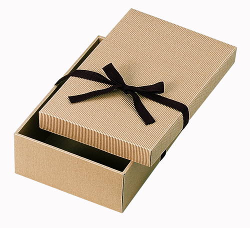 片段ギフトボックス リボン付き（340×220×高100mm）画像