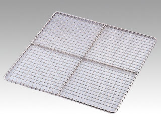 中華用品 SA18-8 クリンプ目せいろ網 42cm用画像