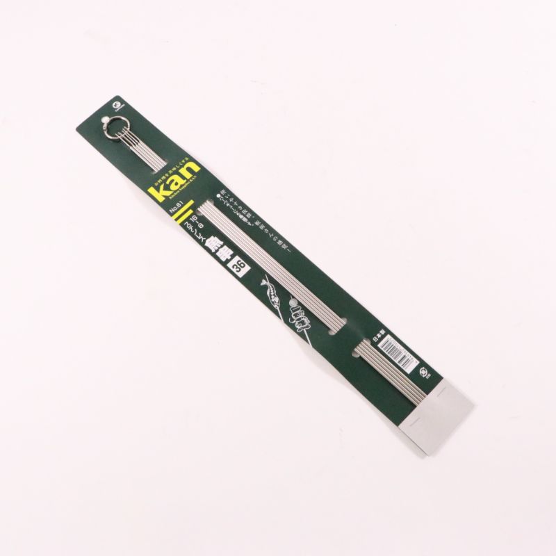 kan 18-8台紙付魚串(5本組)36cm 星三製作所画像