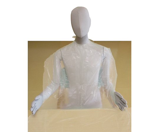 PE食事用エプロン ホワイト 1ケース（50枚×20箱入）画像