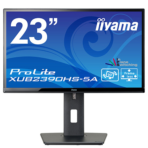 ProLite 23型ﾜｲﾄﾞ液晶ﾃﾞｨｽﾌﾟﾚｲ ﾌﾞﾗｯｸ 1台画像