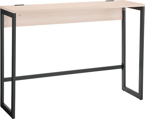 リスムハイデスクＷ１５００　黒脚　ナチュラル画像