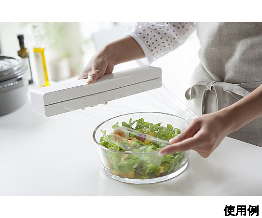 326x 55x 50mm ラップケース(マグネット付) 透明なラップケースがマグネットで閉じられた状態