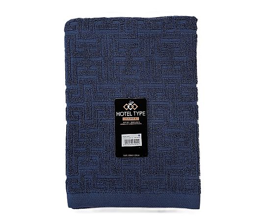 バスタオル バラエティカラー5 NAVY 60×120cm 1セット（10枚入）画像