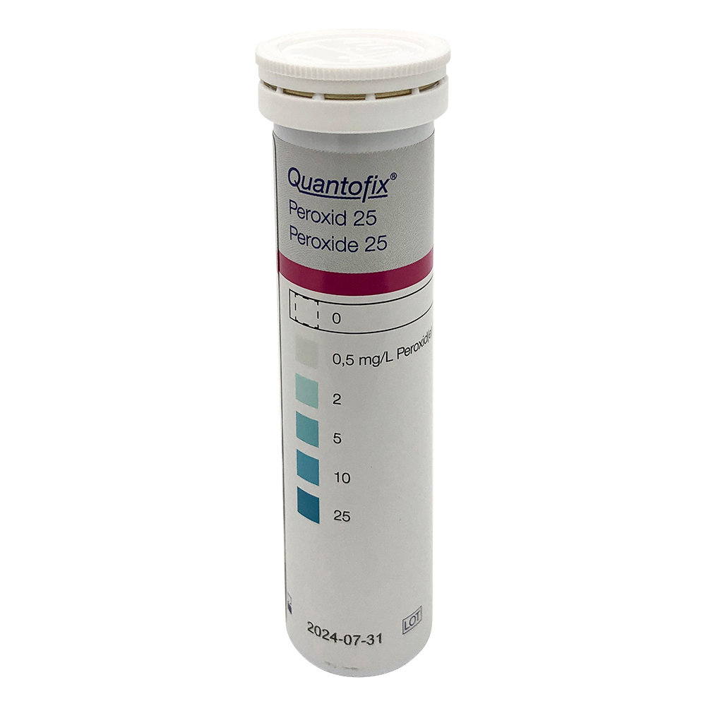 半定量イオン試験紙　QUANTOFIX®　パーオキシド25　100枚入画像
