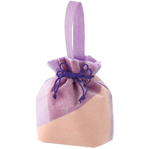 ラッピング用品 WFK-BM1 和風不織布巾着バッグM-1(20枚) ヘッズ画像