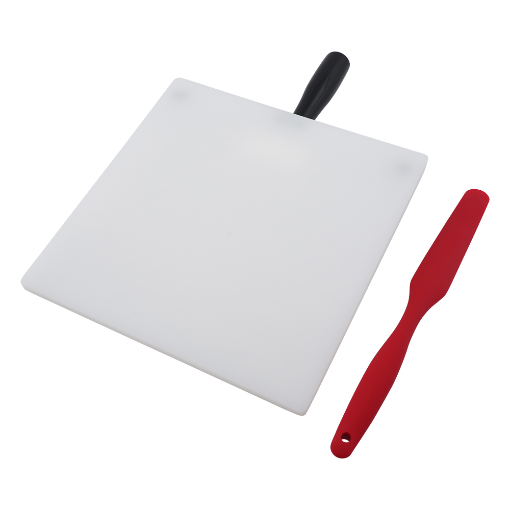 樹脂製軟膏板（まぜるん台　白　中）