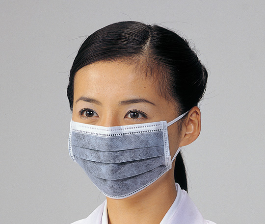 活性炭マスク 50枚入 丸ゴムタイプ画像