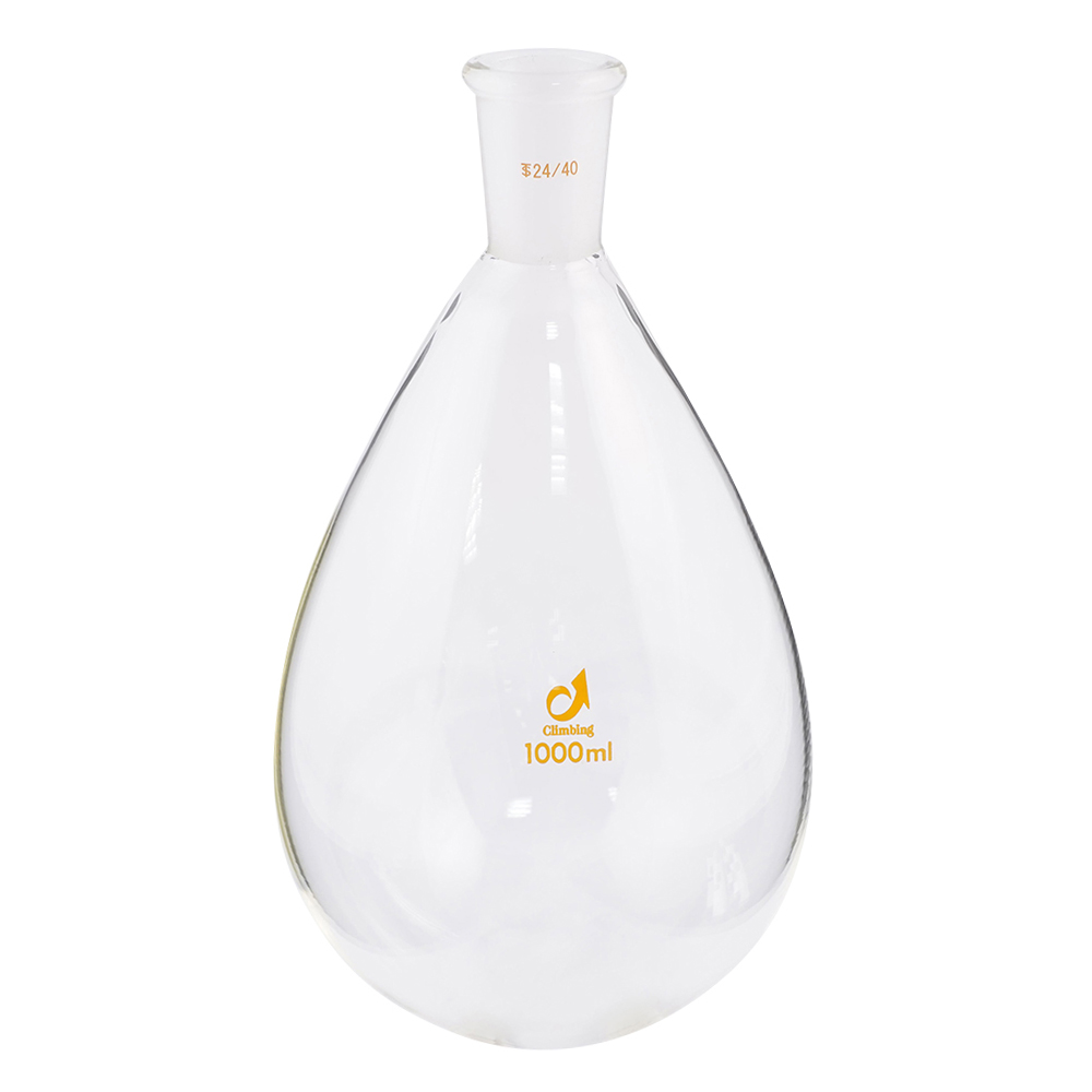 共通摺合茄子型フラスコ　1000mL　TS24／40画像
