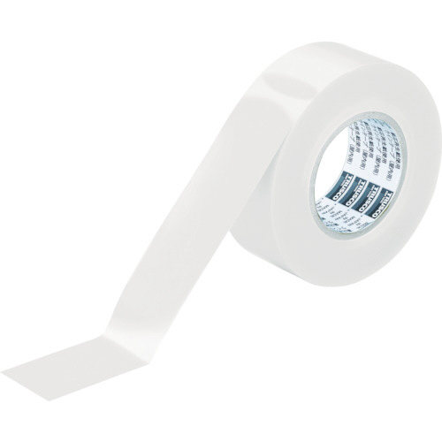 ﾗｲﾝﾃｰﾌﾟ ｺﾞﾐｾﾞﾛﾀｲﾌﾟ 幅50mm×長さ50m ﾎﾜｲﾄ 1巻画像