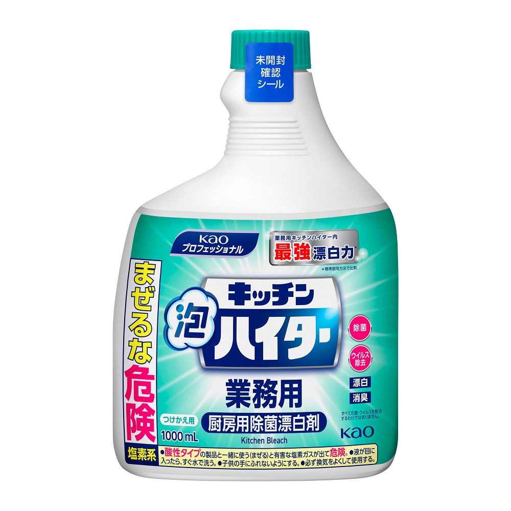 キッチン泡ハイター 業務用 1000mL つけかえ用 1ケース(6本入)画像
