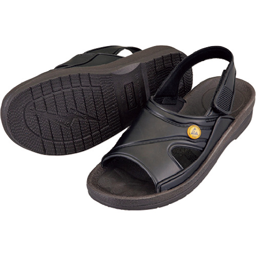 ｱｽﾞﾋﾟｭｱESDｻﾝﾀﾞﾙ 黒 L 1足画像